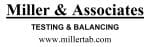 Miller & Associates Testing & Balancing
